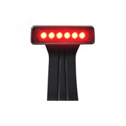 Jeep JK Wrangler 07-18 RED LED 3rd Brake Light - Clear Lens