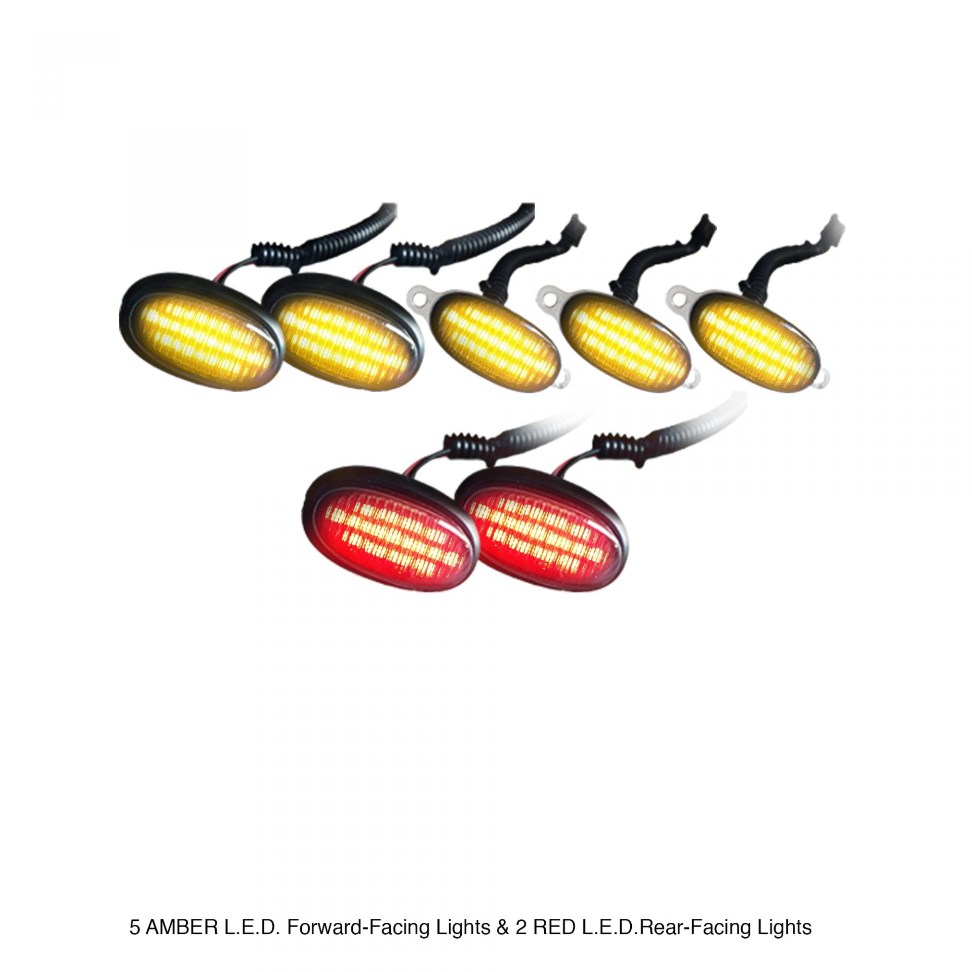 2009 - 2014 Ford Raptor Fender Light | Amber & Red