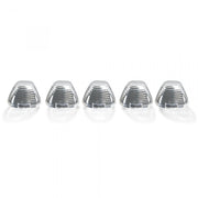 Ford Super Duty 99-16 5 Piece Cab Lights Xenon Bulbs Clear Lens in Amber