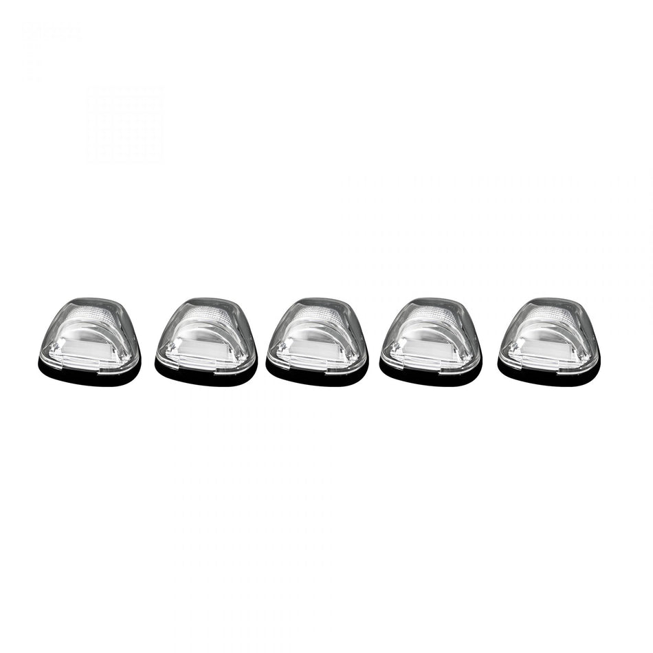 Ford Super Duty 99-16 5 Piece Cab Light Set OLED Clear Lens in Amber