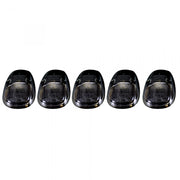 Dodge 99-02 5 Piece Cab Roof Light LED Smoked Lens in Amber