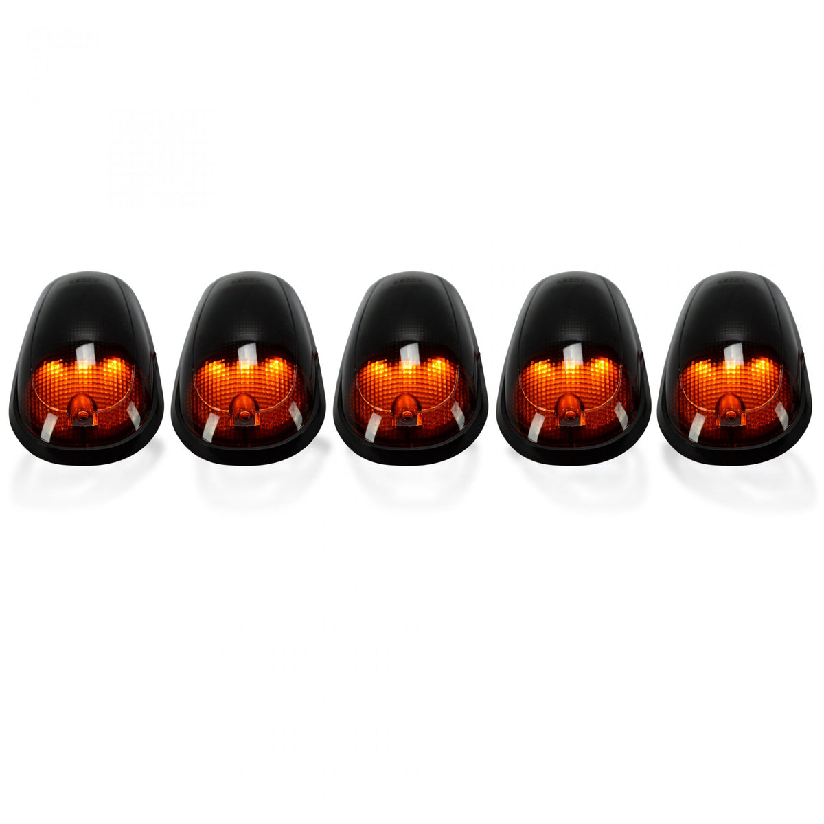 Dodge Heavy-Duty 2500/3500 03-19 Cab Light Set Strobe LED Smoked Lens in White &amp; Amber