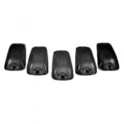 GMC &amp; Chevy 88-02 Amber LED Cab Roof Light 5-Piece Set with Smoked Lens