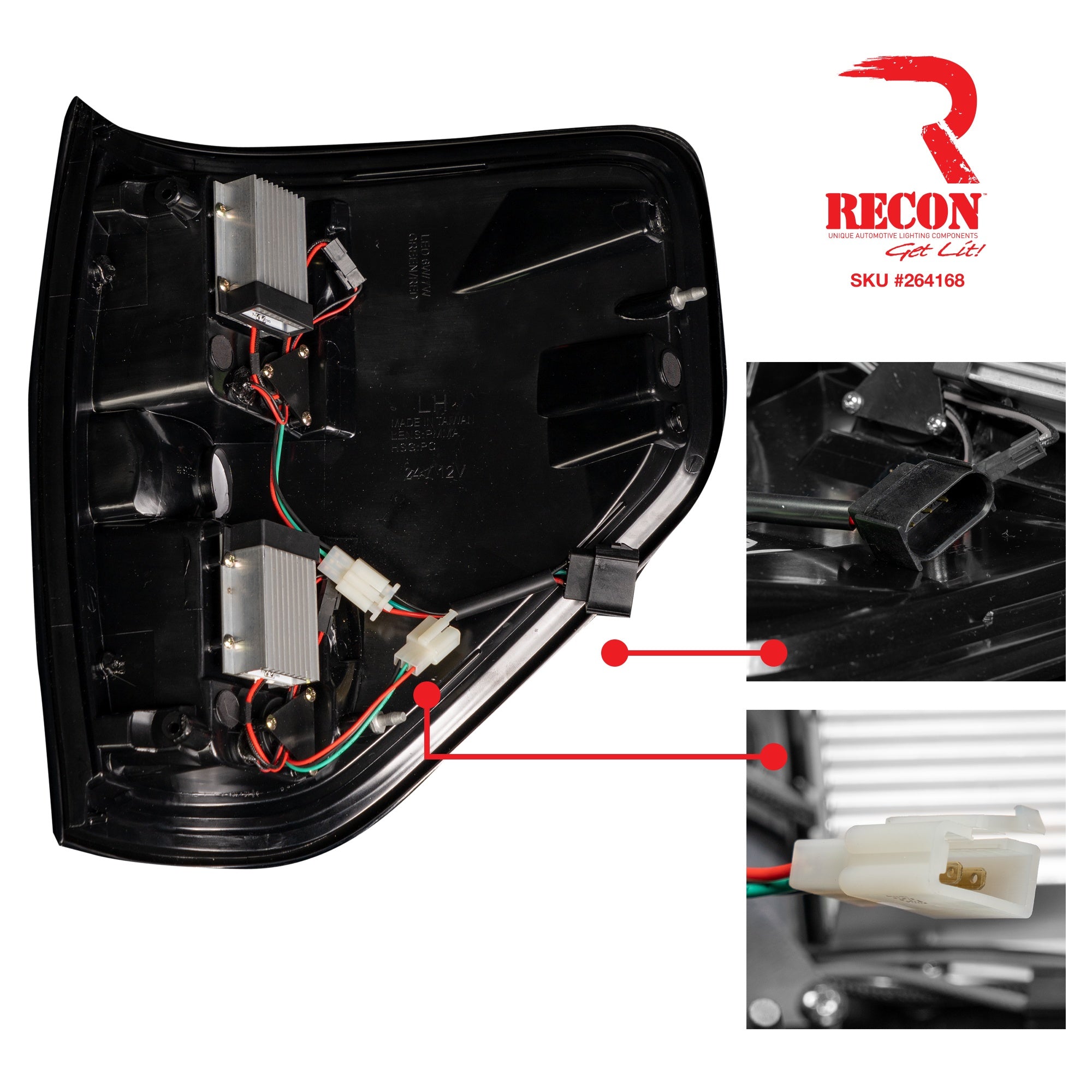 Ford F150 & Raptor 09-14 Tail Lights LED in Smoked - GoRECON