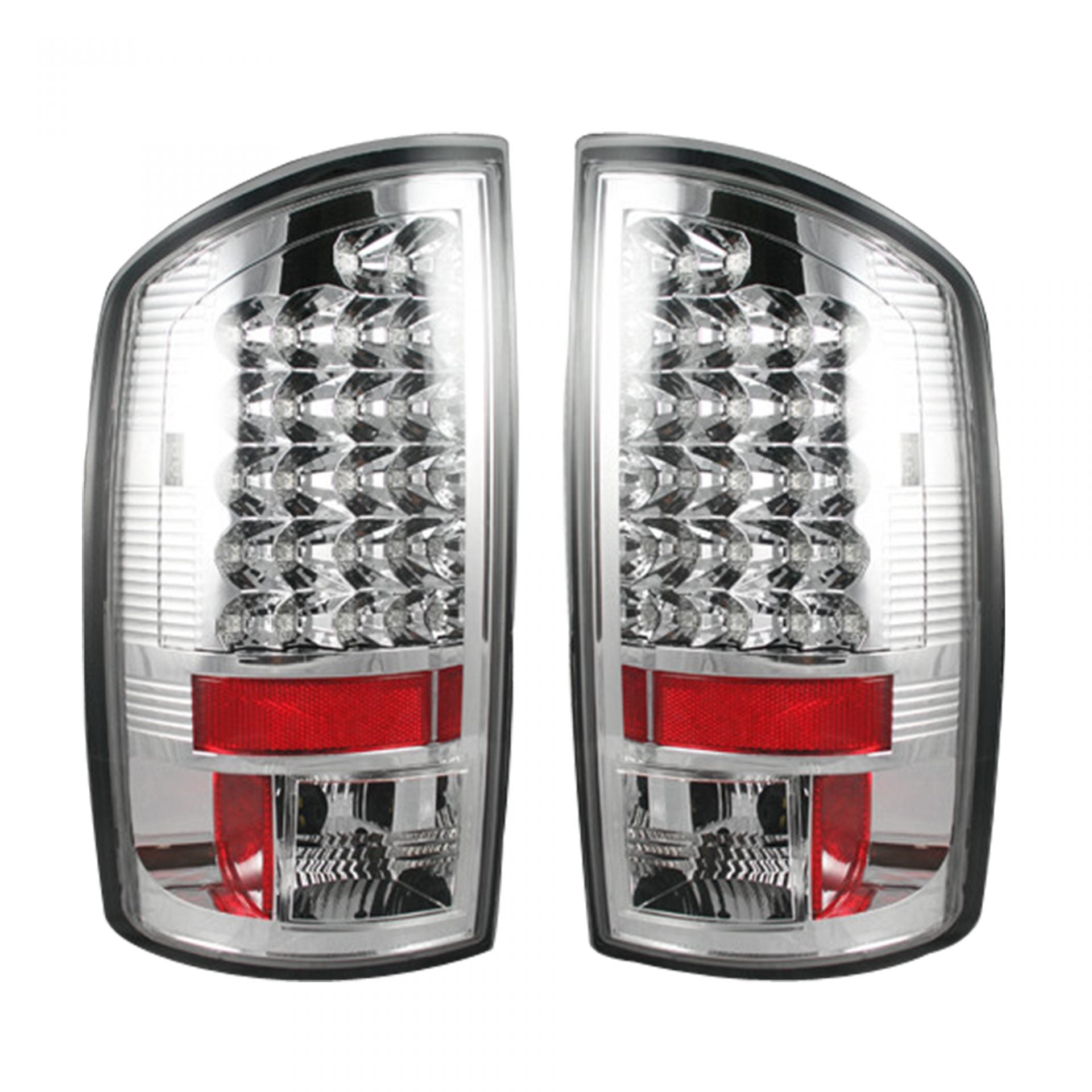 Dodge RAM 1500 02-06 LED Tail Lights in Clear – GoRECON
