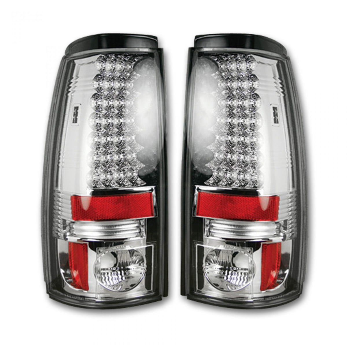 Chevy Silverado &amp; GMC Sierra 99-07 tail Lights LED in Clear