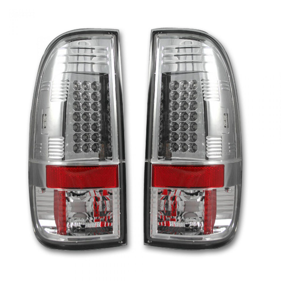 Ford Super Duty F250HD/350/450/550 08-16 Tail Lights LED in Clear