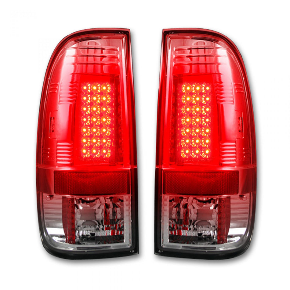 Ford Super Duty F250HD/350/450/550 08-16 Tail Lights LED in Clear