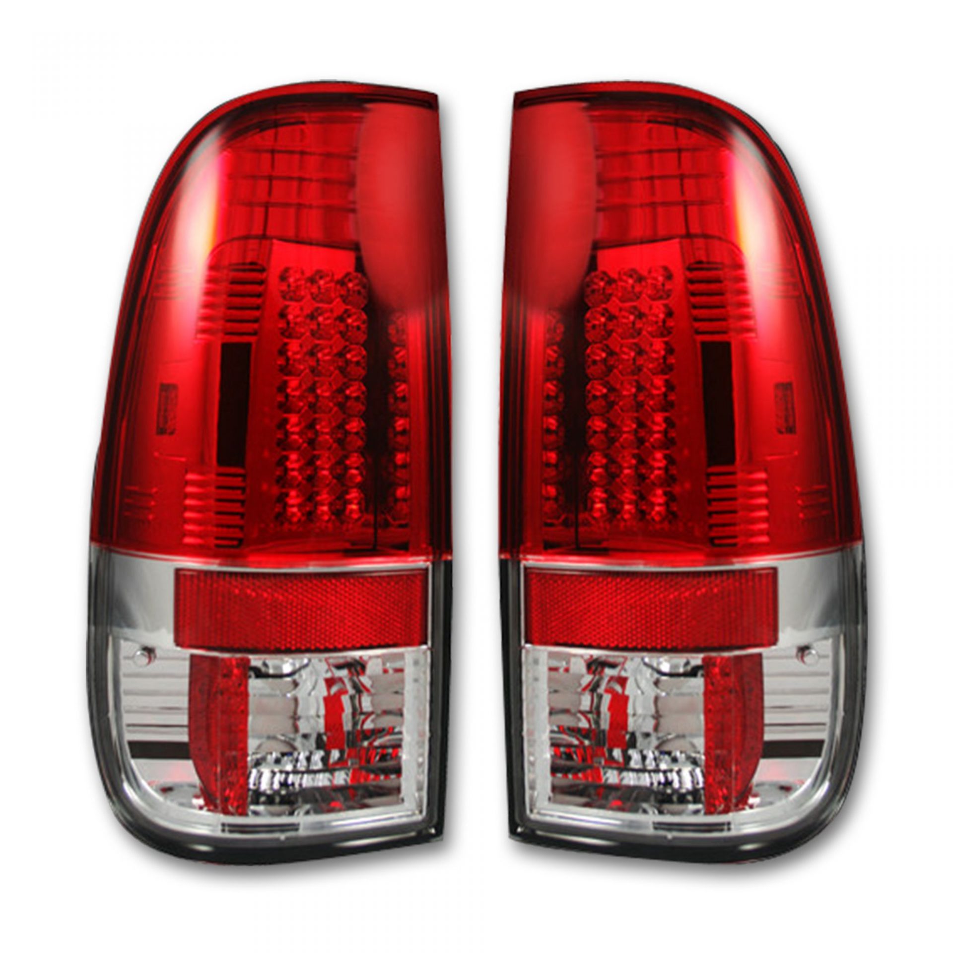 Ford Super Duty F250HD/350/450/550 08-16 Tail Lights LED in Red