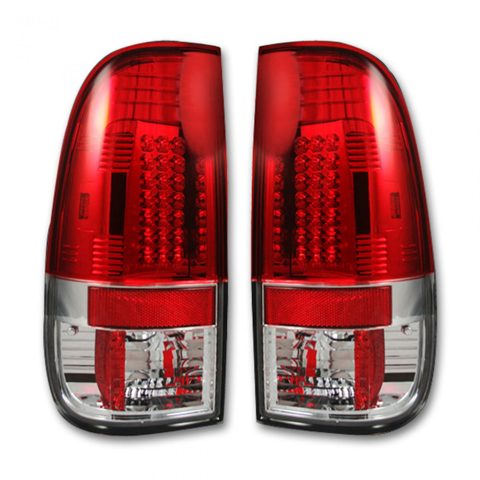 Ford Super Duty F250HD/350/450/550 08-16 Tail Lights LED in Red