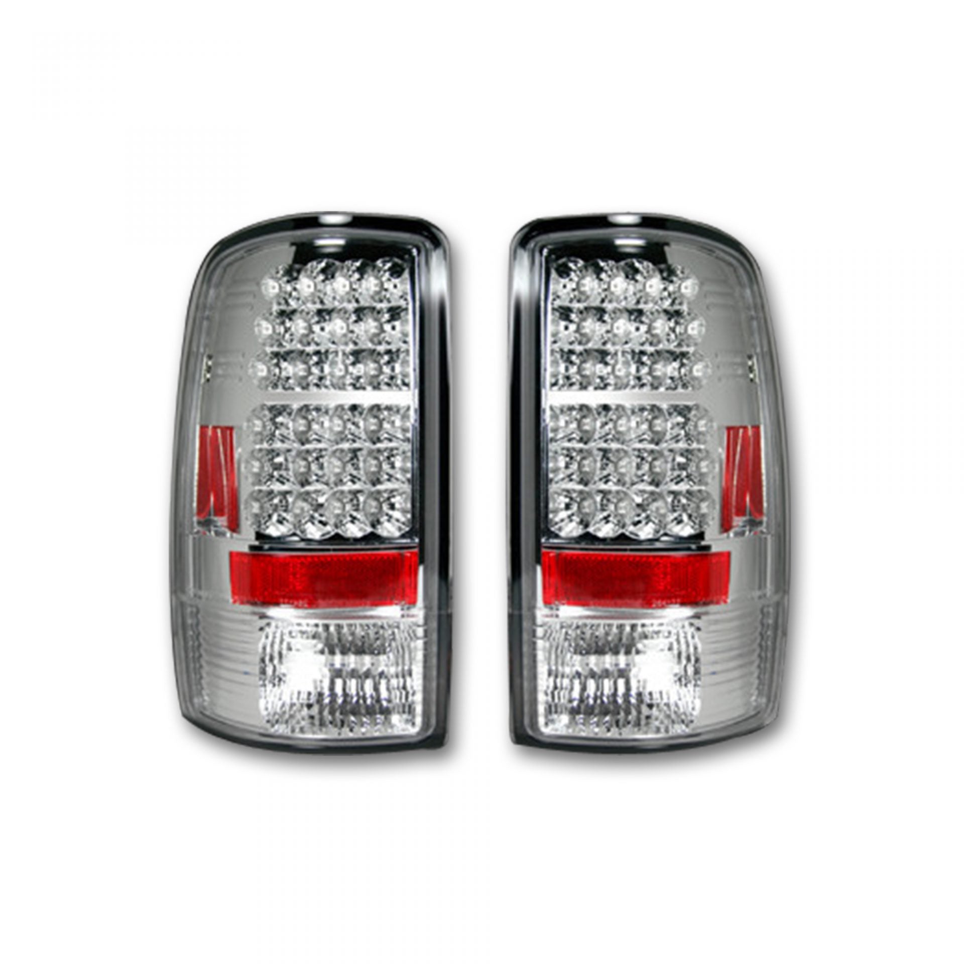 Chevy Tahoe/Suburban &amp; GMC Yukon/Denali 00-06 Tail Lights LED Clear