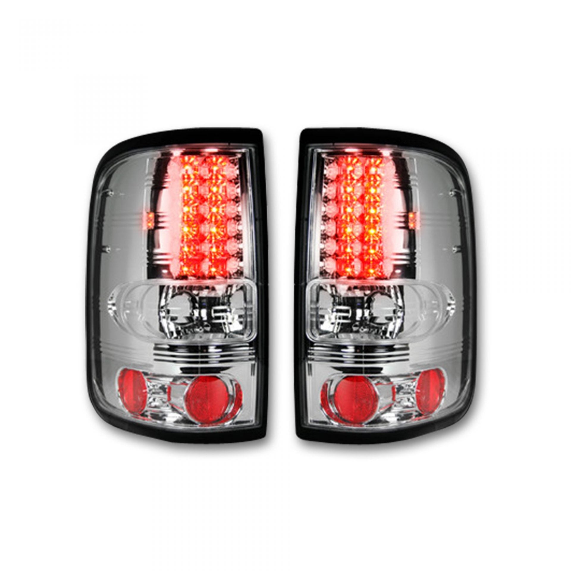 Ford F150 04-08 Tail Lights LED in Clear - GoRECON