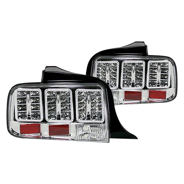 Ford Mustang 05-09 Tail Lights LED In Clear - Foto 12