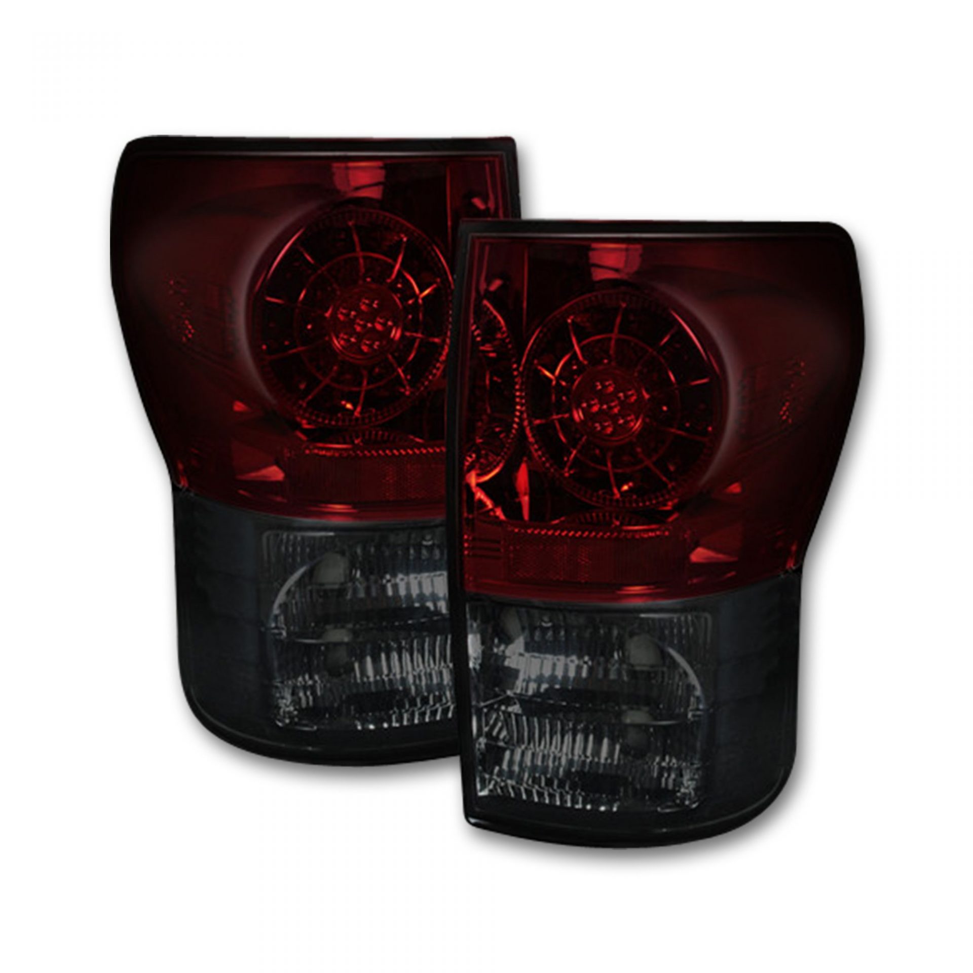 Toyota Tundra 07-13 Tail Lights LED in Dark Red - GoRECON