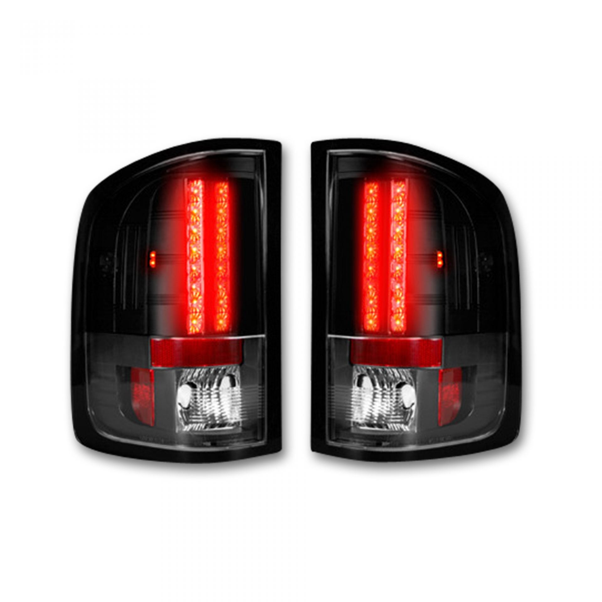 GMC Sierra 07-13 Tail Lights LED in Smoked - GoRECON