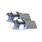 194 / 168 T10 360 Degree White LED Dome Map License Plate Bulbs