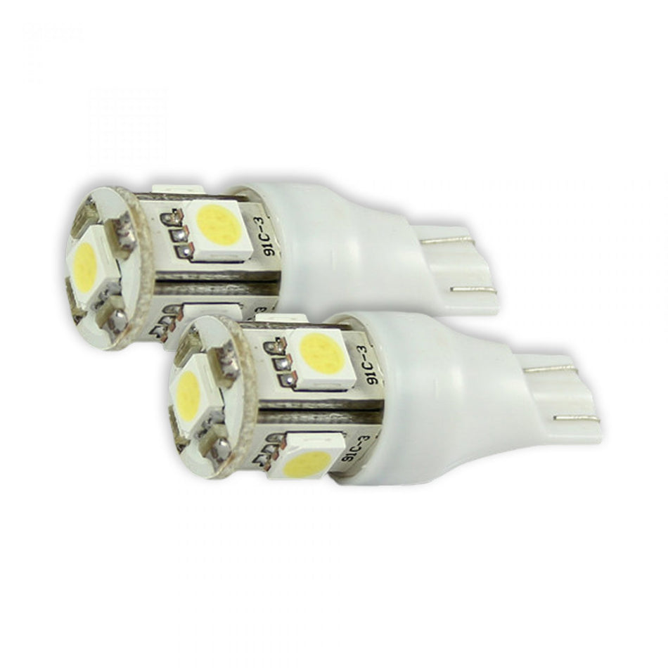 921 912 906 T15 5Q (6 L.E.D.’s) 360 Degree White LED Bulbs