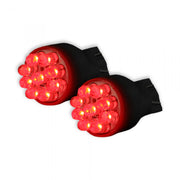 921 912 906 T-15 (9 L.E.D.’s) Red L.E.D. Bulbs Wedge Style