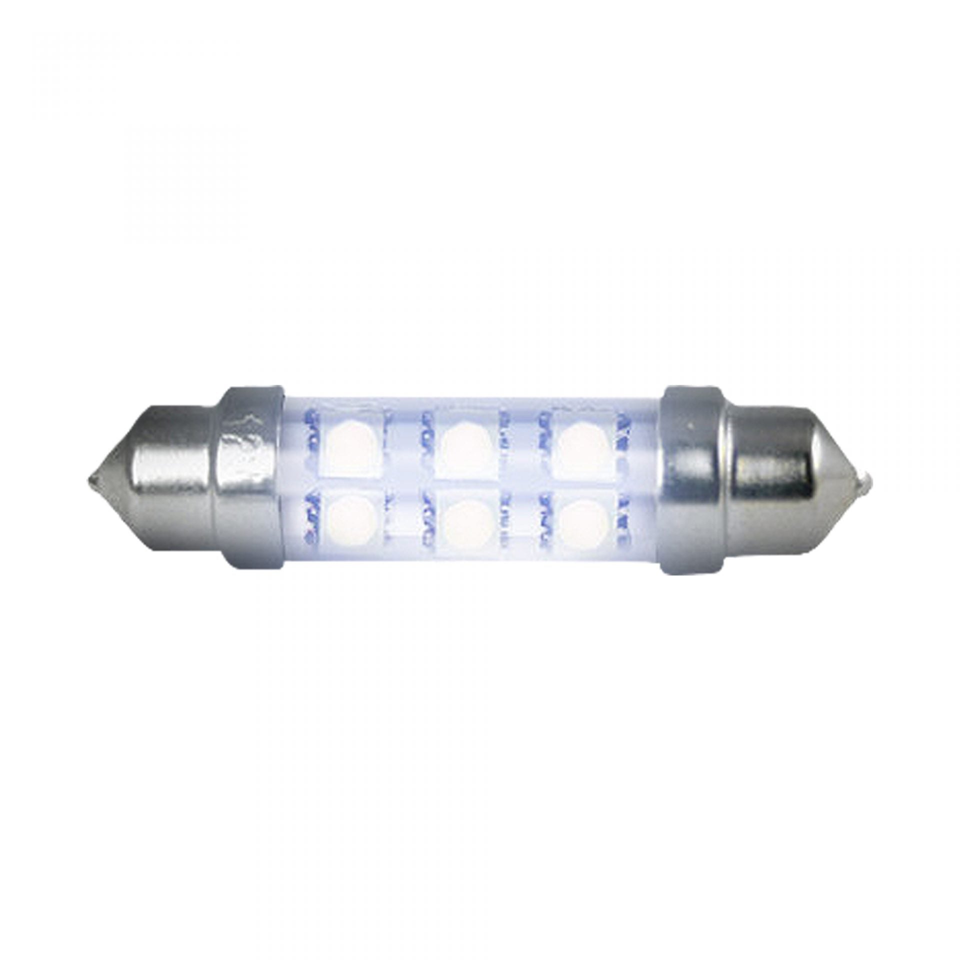 578 (6 LED’s) High-Power 1-Watt WHITE LED Dome Map Light Bulb