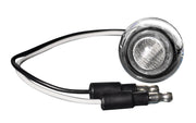 Front Lower Air Dam Light Kit w/ Clear Lens/Chrome Bezel LED in White