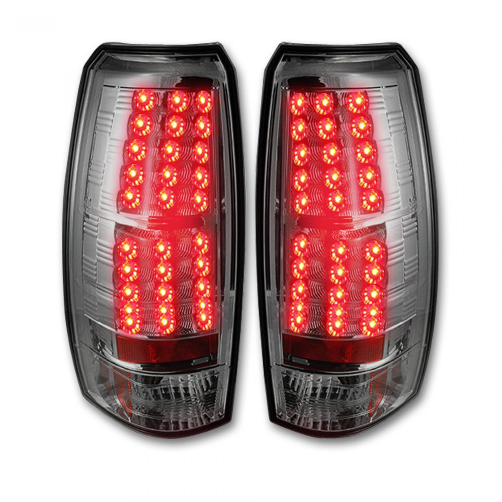 Chevy Avalanche 07-13 LED Tail Lights with with Clear Lens & Chrome Ho -  GoRECON