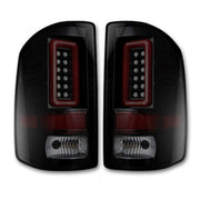 GMC Sierra 1500 14-18 &amp; 2500/3500 14-19 Tail Lights OLED in Dark Red Smoked