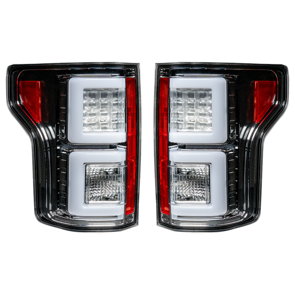 Ford F150 18-20 Replaces OEM Halogen Tail Lights OLED Clear