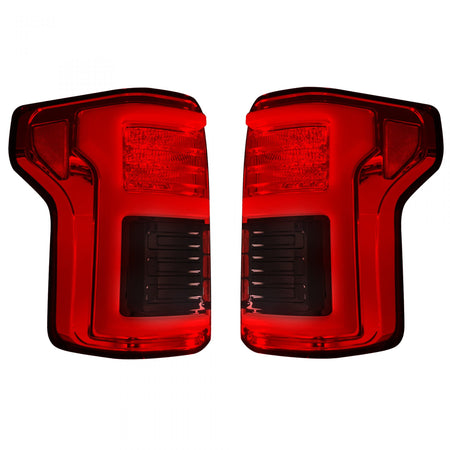 Ford F150 15-17 &amp; Raptor 17-19 (Replaces OEM LED) Tail Lights OLED in Red