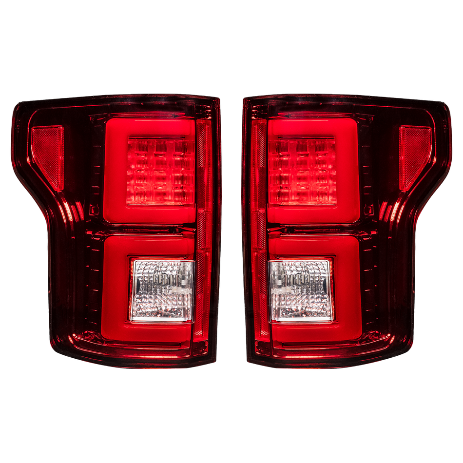Ford F150 18-20 (Replaces OEM Halogen) Tail Lights OLED Red
