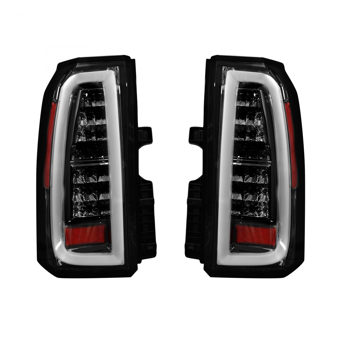 Chevy Tahoe &amp; Suburban 15-19 OLED Bar-Style LED TAIL LIGHTS - Clear Lens