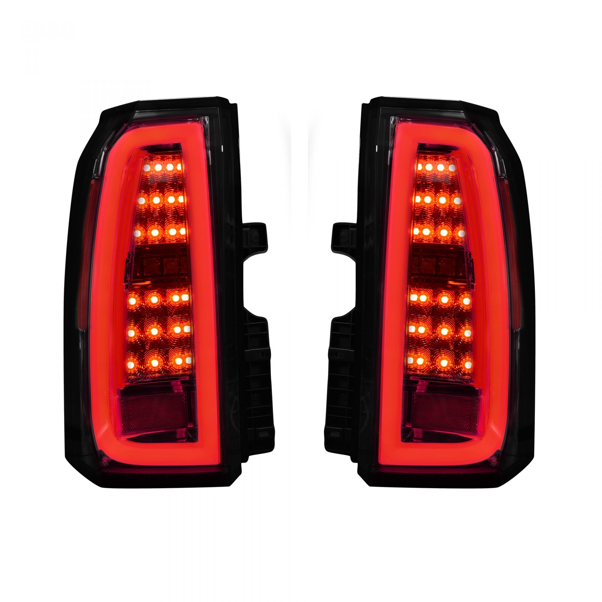 Recon 264277BK - Fiber Optic LED Tail Light with Smoked Lens