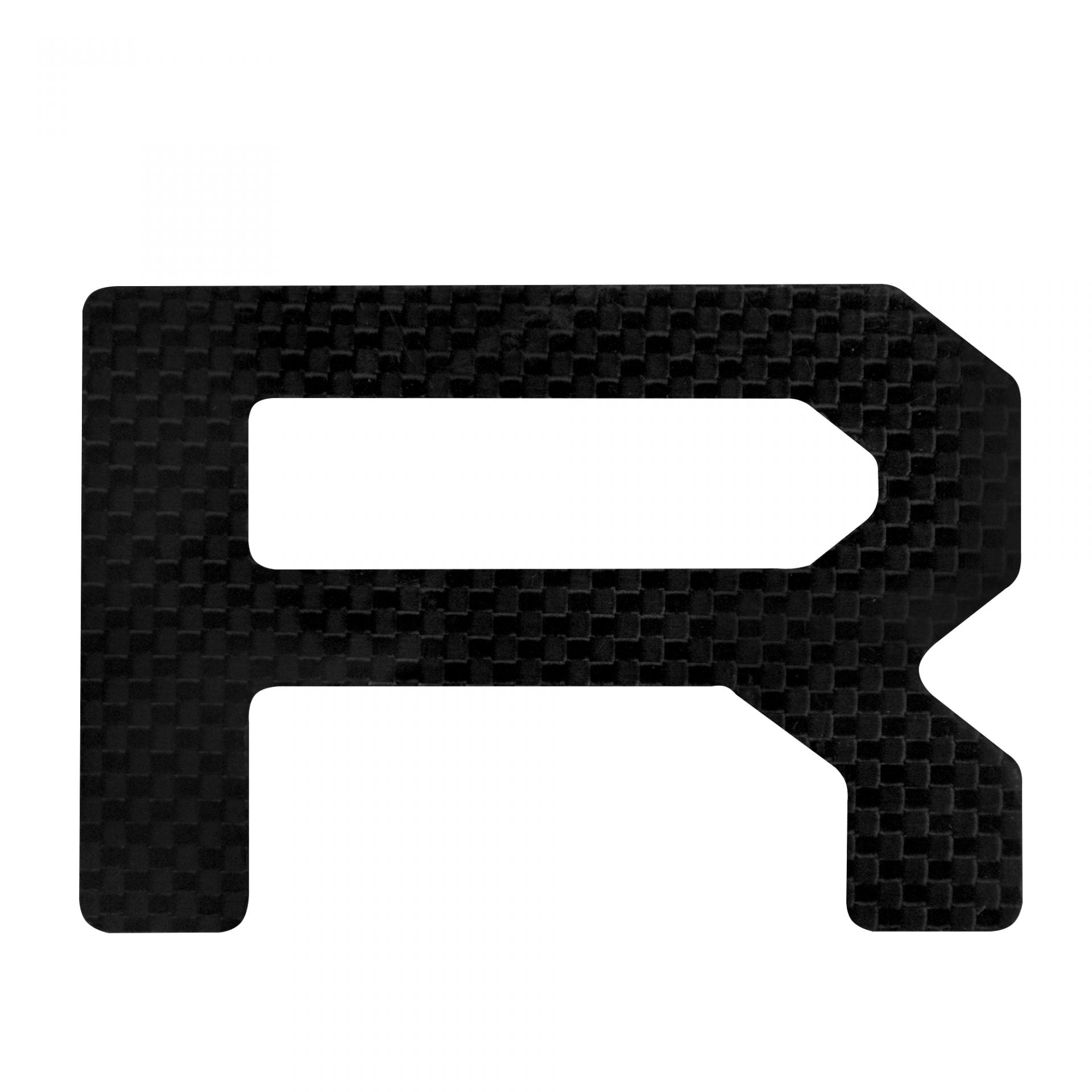 Toyota Tundra 14-19 Raised Logo Acrylic Emblem Insert 1-Piece for Tailgate Only - CARBON FIBER
