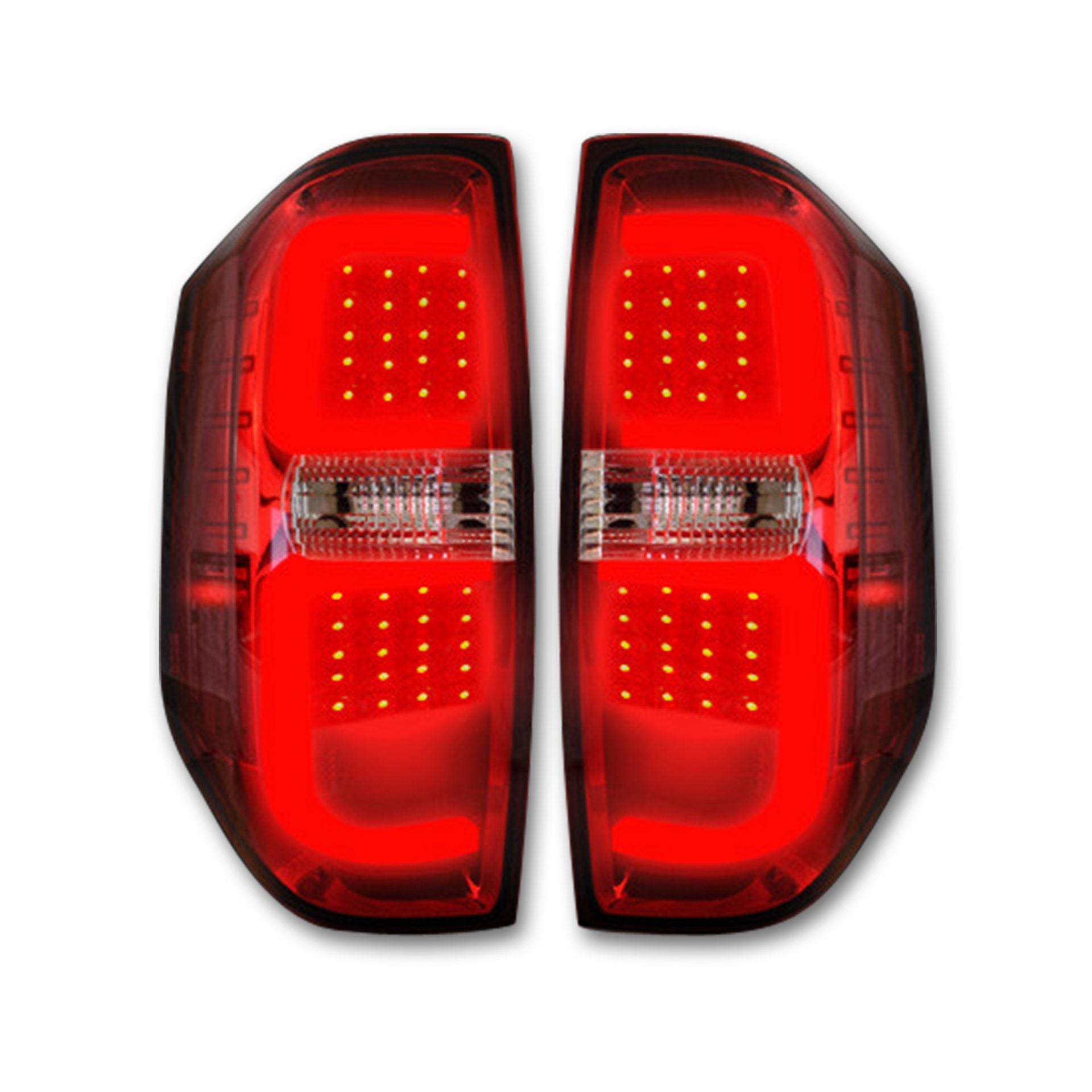 Toyota Tundra 14-19 LED Taillights - Red Lens