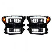 Ford F150 15-17 Projector Headlights in Smoked/Black