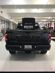 Dodge RAM 1500/2500/3500 13-18 (Replaces OEM LED) Tail Lights OLED in Smoked