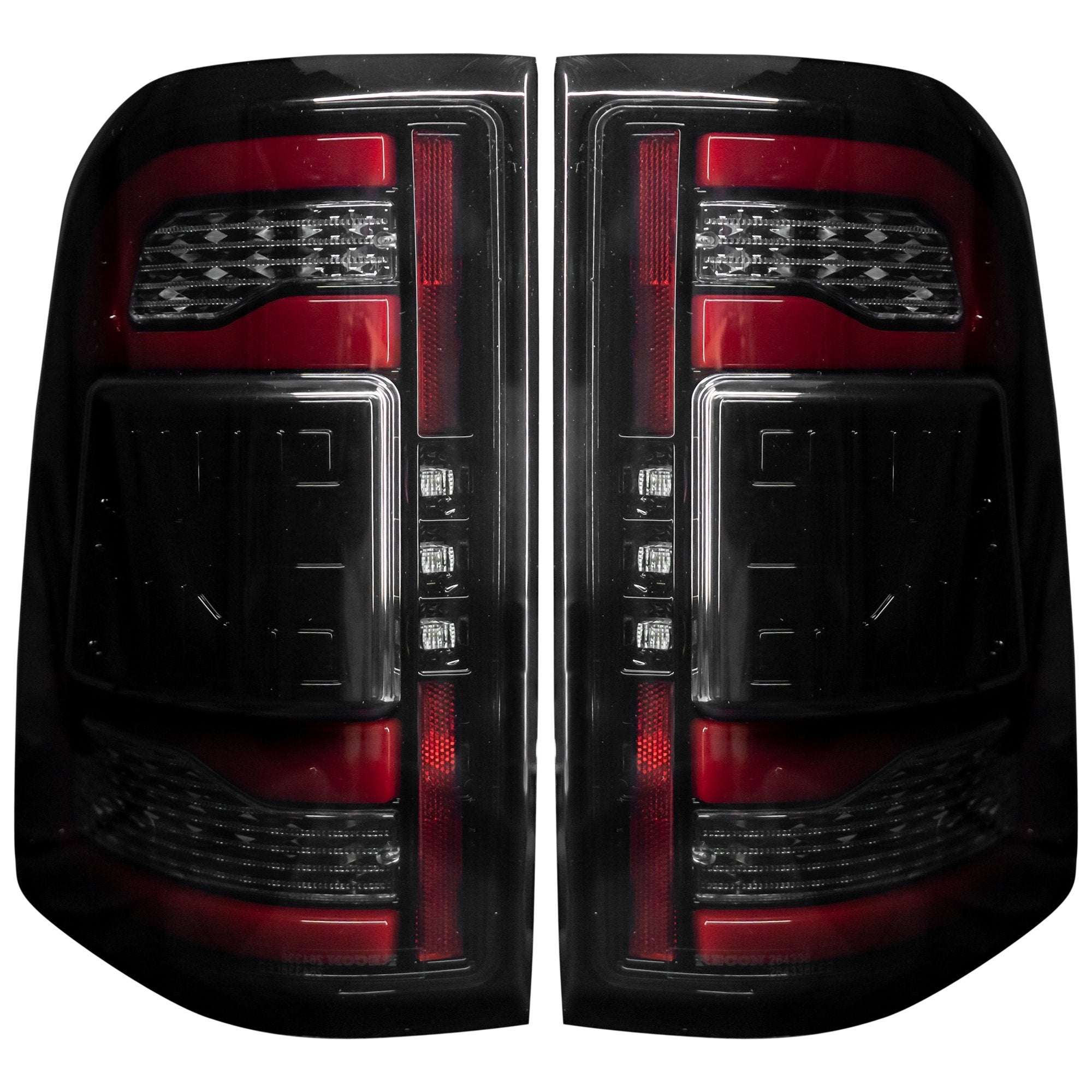 2019 - 2023 Dodge RAM 1500 Tail Lights | Amber Red