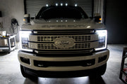Ford Super Duty 17-19 5 Piece Cab Lights LED Clear Lens in Amber