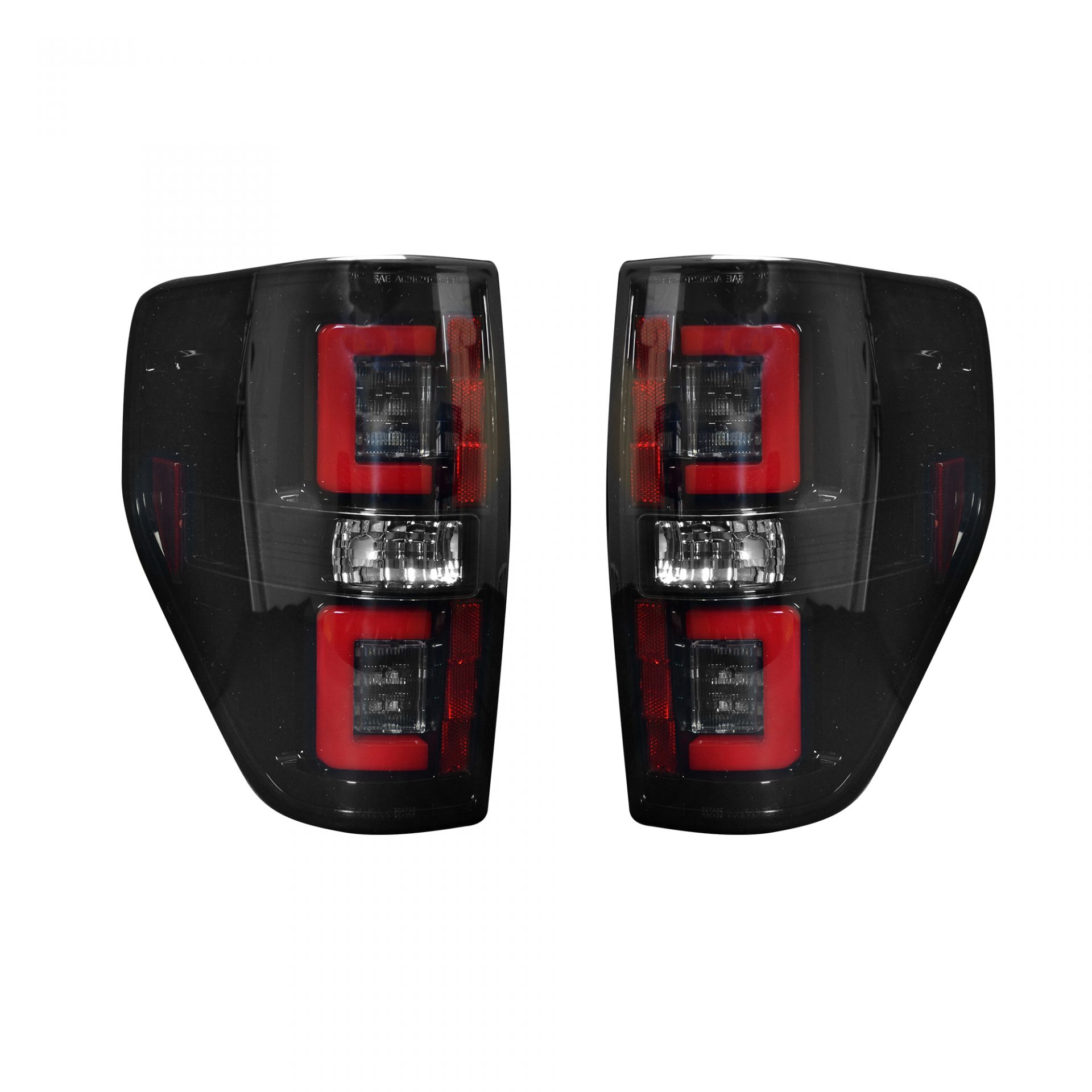 Ford F150 &amp; Raptor 09-14 Tail Lights OLED in Smoked
