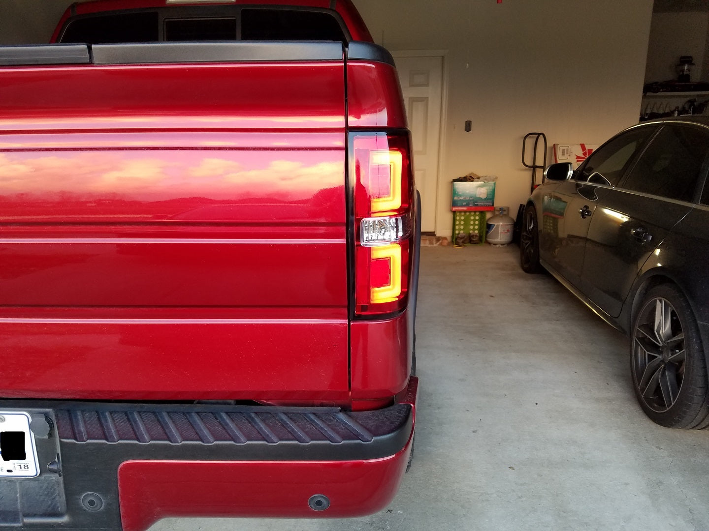 Ford F150 &amp; Raptor 09-14 Tail Lights OLED in Smoked