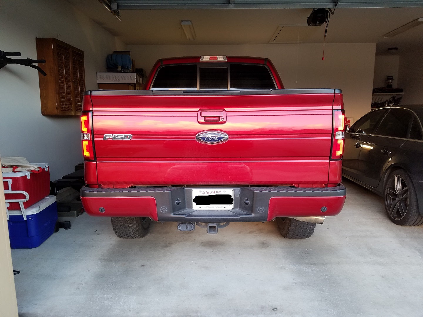 Ford F150 & Raptor 09-14 Tail Lights OLED in Dark Red Smoked - GoRECON