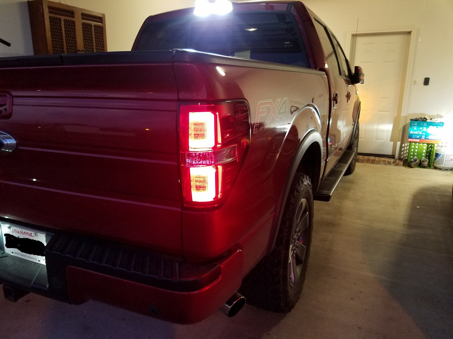 Ford F150 & Raptor 09-14 Tail Lights OLED in Dark Red Smoked - GoRECON