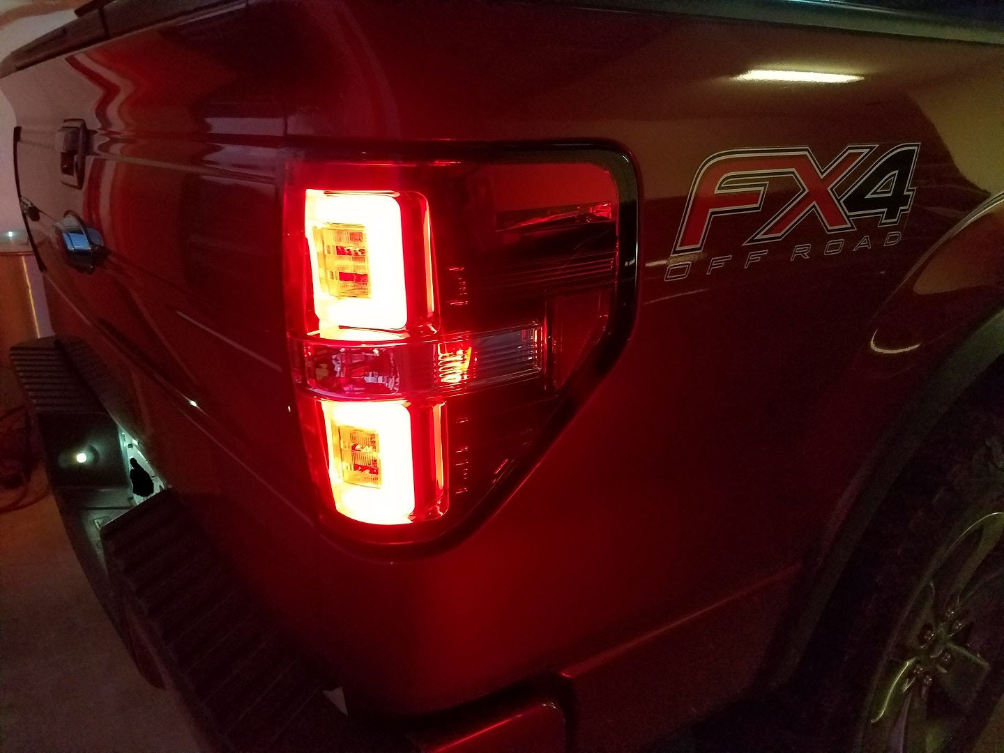 Ford F150 &amp; Raptor 09-14 Tail Lights OLED in Smoked