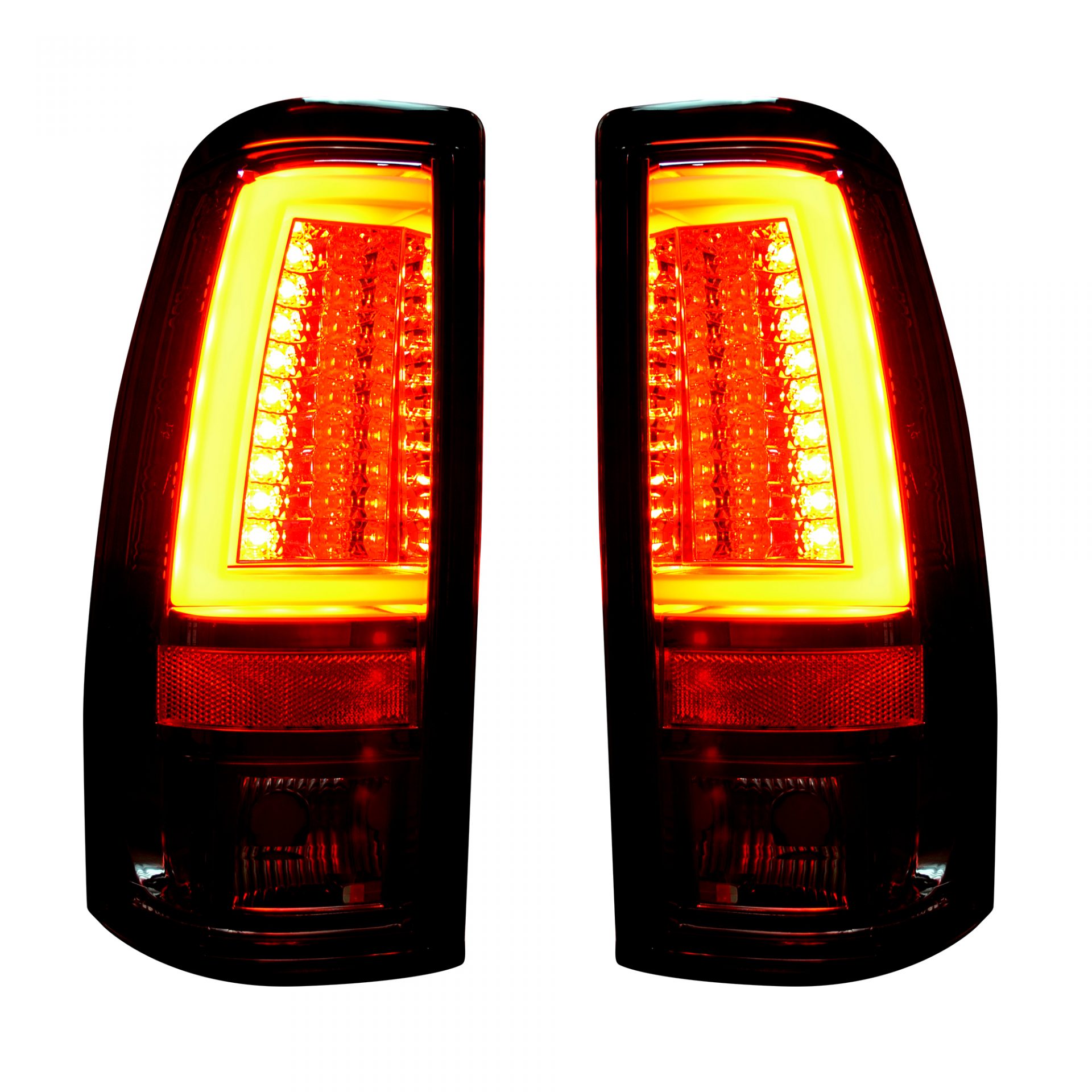 Chevy Silverado & GMC Sierra 99-07 Tail Lights OLED in Smoked