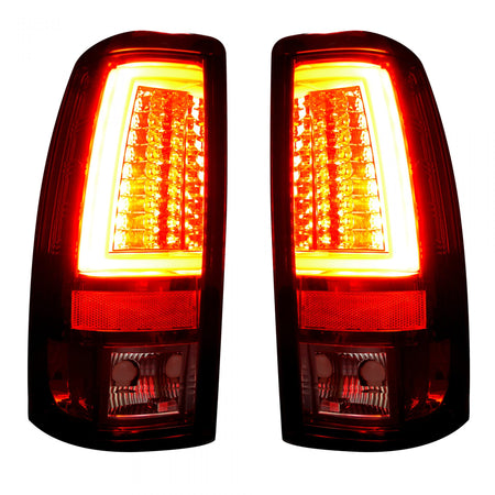 Chevy Silverado &amp; GMC Sierra 99-07 Tail Lights OLED in Red