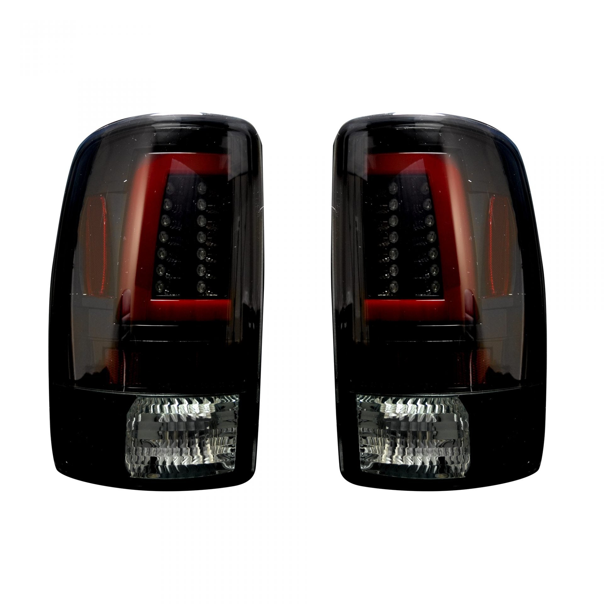 Chevy &amp; GMC Tahoe, Yukon, Suburban, Denali 00-06 Tail Lights OLED in Smoked