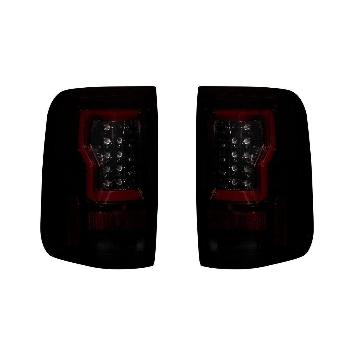 Ford F150 04-08 Straight aka "Style" Side OLED TAIL LIGHTS - Red LensFord F150 04-08 Straight aka "Style" Side OLED TAIL LIGHTS - Red Lens