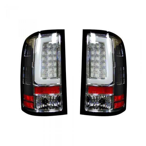 GMC Sierra 07-13 Tail Lights OLED in Clear - GoRECON
