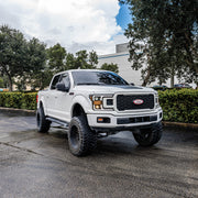 Ford F150 18-19 Projector Headlights OLED DRL, LED Turn Signals Smoked/Black