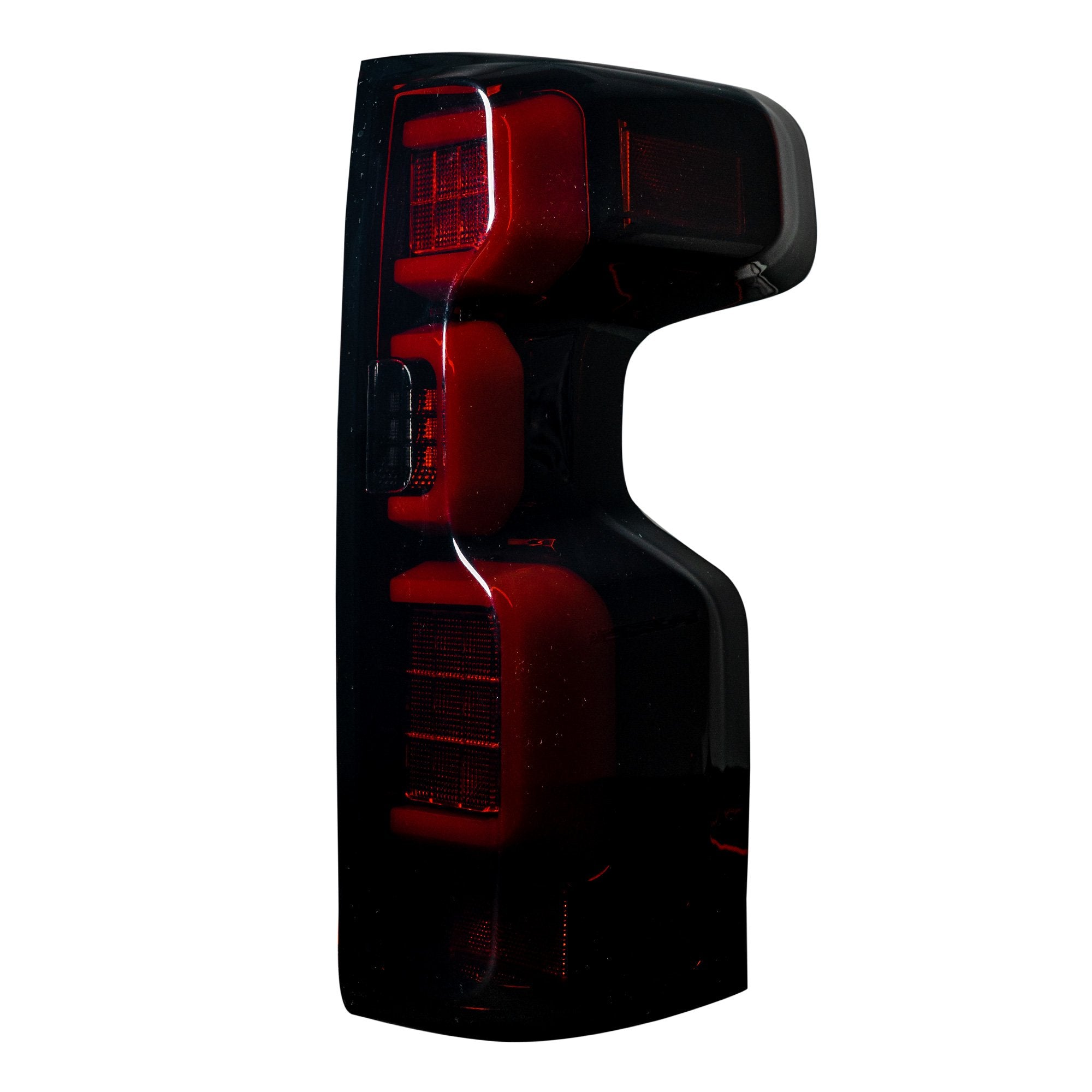 2019 - 2023 Chevy Silverado 1500 Tail Lights | Red Smoked