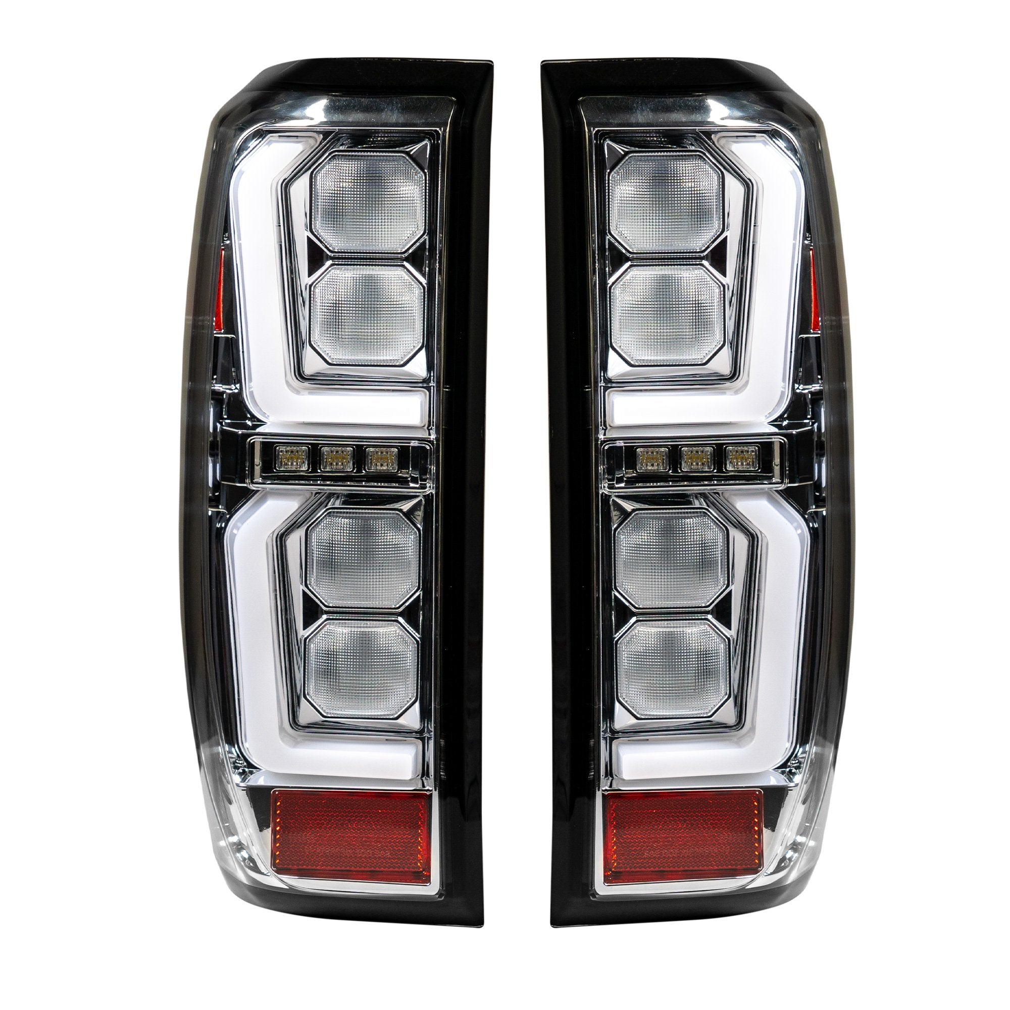 GMC Sierra 1500 1923 (Replaces OEM LED) Tail Lights OLED Clear GoRECON